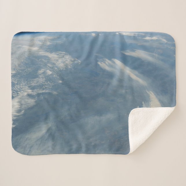 Wildfires Southeast Of James Bay In Quebec, Canada Sherpa Blanket (Front (Horizontal))