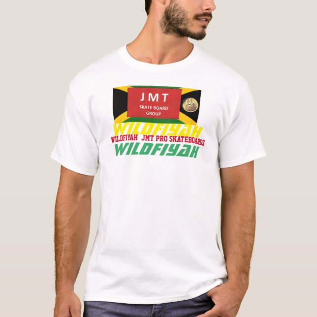 WILDFIYAH  JMT Men's Basic T-Shirt (Front)
