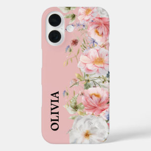 WildFloral flowers iPhone 16 Case
