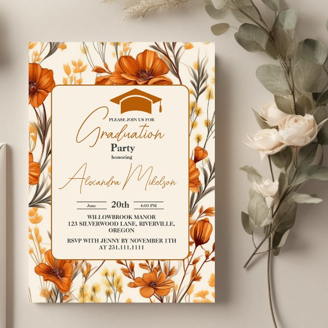 Wildflower 2024 Graduation Invitation (Creator Uploaded)