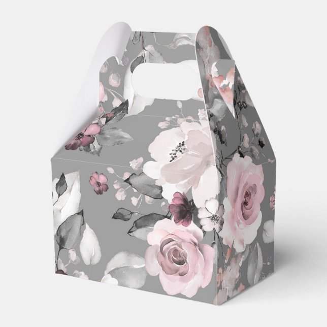 Wildflower 7th Birthday Favour Box (Front Side)