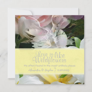 Wildflower Abstract Invitation