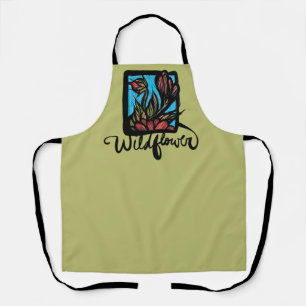 Wildflower apron