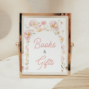 Wildflower Arch Baby in Bloom Books and Gifts Poster