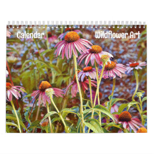 Wildflower Art Floral Calendar