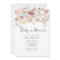 Wildflower baby in bloom baby shower invitation