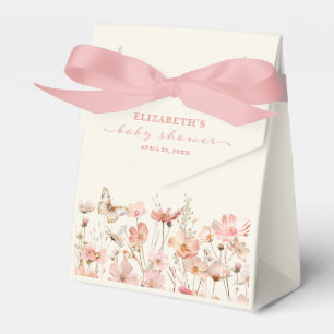 Wildflower Baby in Bloom Girl Baby shower Favour Box