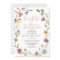 Wildflower Baby In Bloom Girl Baby Shower