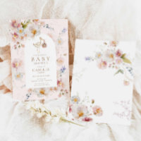 Wildflower Baby in Bloom Girl Baby Shower