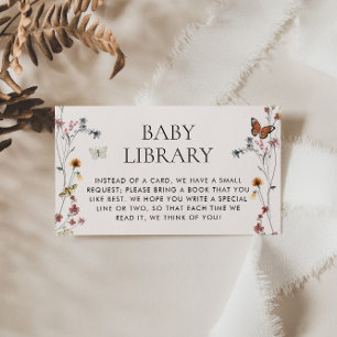 Wildflower Baby Library, Books For Baby Insert