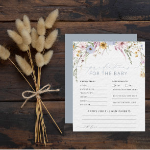Wildflower Baby Shower Blue Predictions and Advice