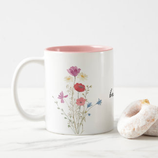 Wildflower Baby Shower Coffee Mug
