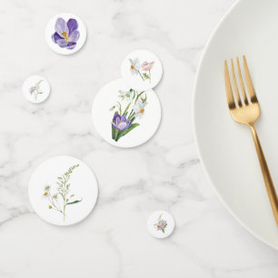 Wildflower Baby Shower Confetti