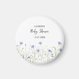 Wildflower Baby Shower Magnet