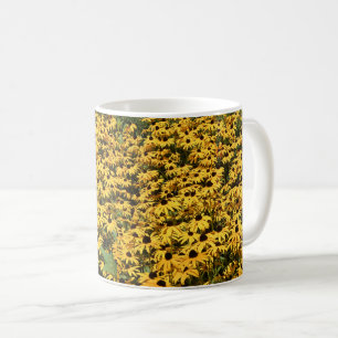 Wildflower Black eyed Susan Coffee Mug