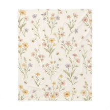 Wildflower Blanket – Cosy Wildflower Throw