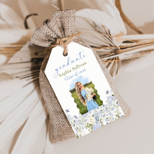 Wildflower Bloom Graduation Party Gift Tags