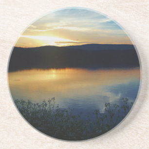 Wildflower, Blue sunset Coaster