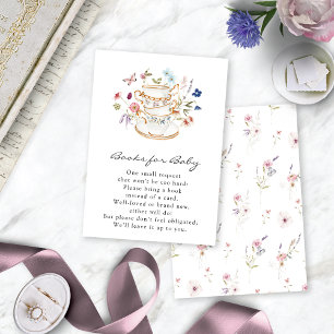 Wildflower Books for Baby Card
