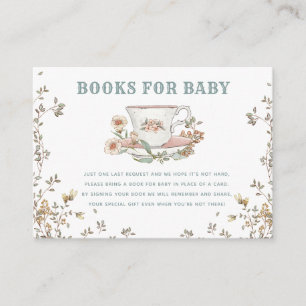 Wildflower Books for Baby Enclosure Card
