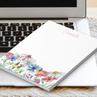 Wildflower Border Pretty Personalised