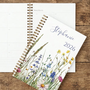 Wildflower Botanical Cottagecore Teacher Gift Planner