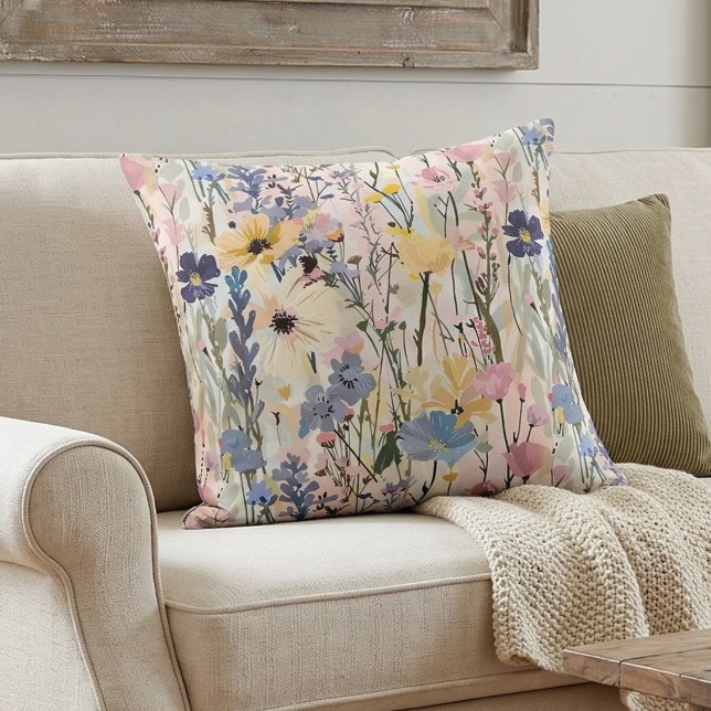 Wildflower Botanical Cushion (Creator Uploaded)