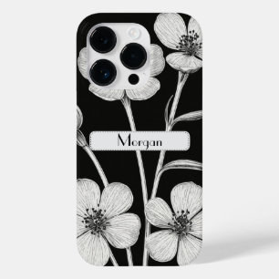 Wildflower Botanical Floral Personalised Case-Mate iPhone 14 Pro Case