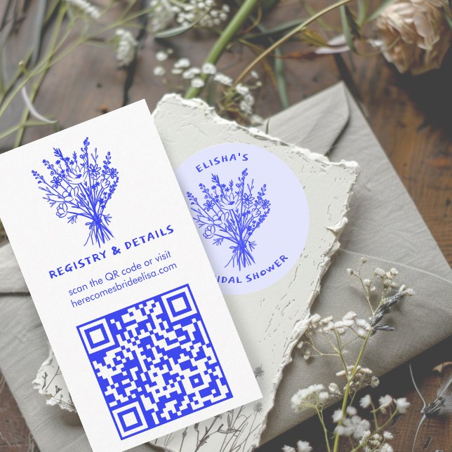 Wildflower Bouquet Rustic Whimsical Bridal Shower  Classic Round Sticker (Wildflower Bouquet Rustic Whimsical Bridal Shower Classic Round Sticker
)