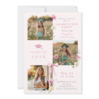Wildflower Bow Graduation party Photo Collage