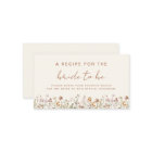 Wildflower Bridal Shower Garden Recipe Share