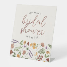 Wildflower Bridal Shower or Wedding