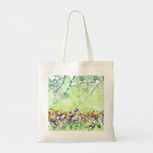 Wildflower Budget Tote Bag