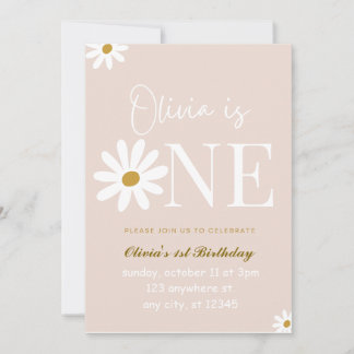 Wildflower Bunny Invitation