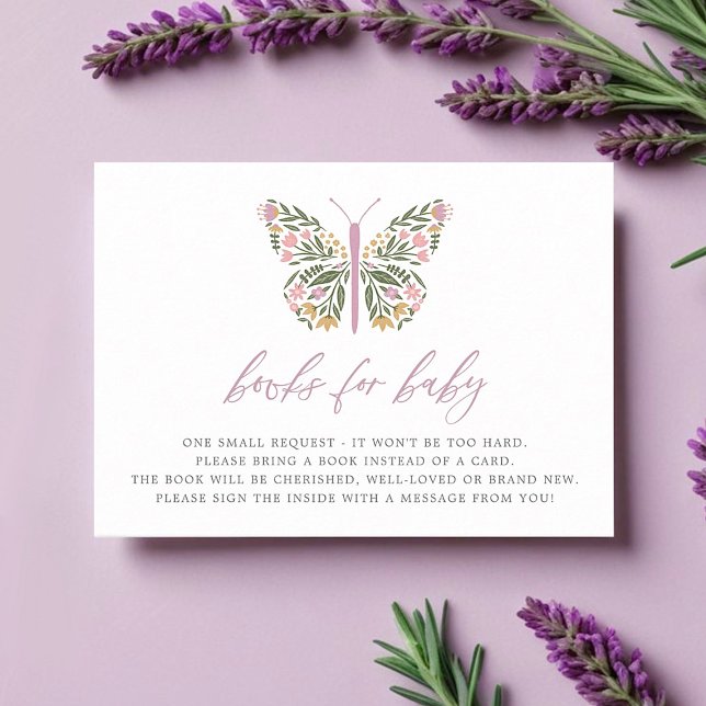 Wildflower Butterfly Books for Baby  Enclosure Card (Creator Uploaded)