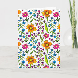 Wildflower  card