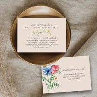 Wildflower Charm Create your Own Blank