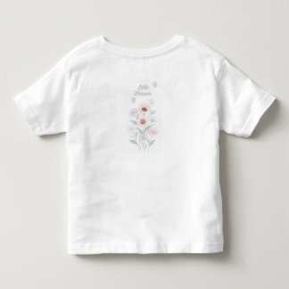 Wildflower child little blossom tshirt for toddler