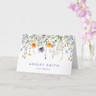 Wildflower Client Thank You Card