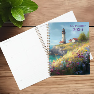 Wildflower Clifftop Lighthouse Planner