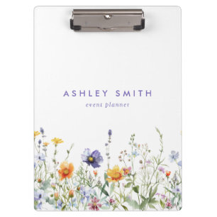 Wildflower Clipboard