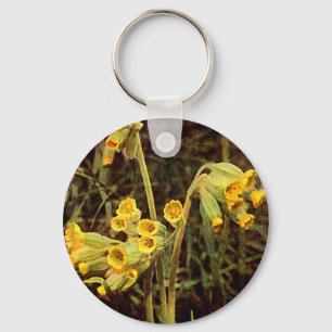 Wildflower: Cowslip Key Ring