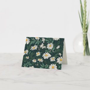 Wildflower Daisy Meadow Thank You Card