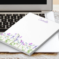 Wildflower Delicate Purple Floral Personalised