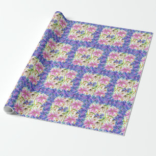 Wildflower Design Wrapping Paper