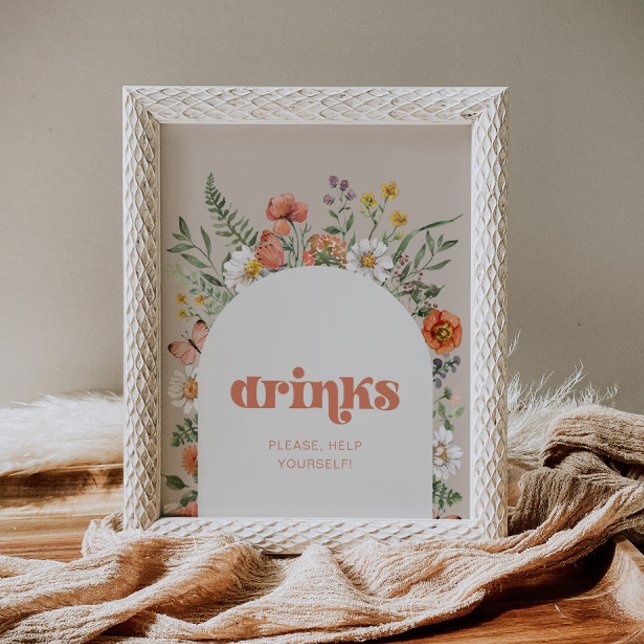 Wildflower Drinks Sign (Creator Uploaded)