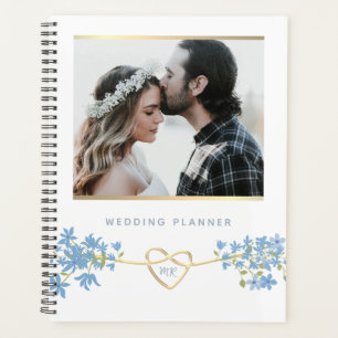 Wildflower Dusty Blue Wedding Planner