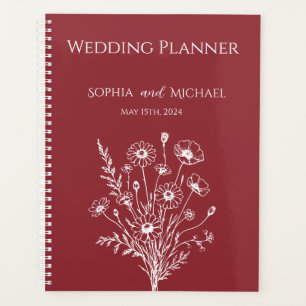 Wildflower Elegance-Wedding-Planner Planner