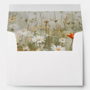 Wildflower Enchanted Forest Lined envelope