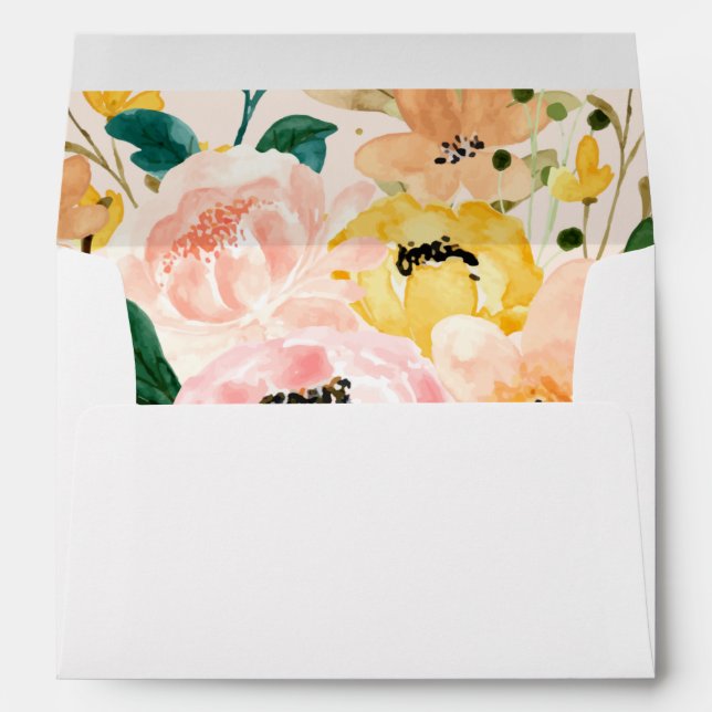 Wildflower Envelope (Back (Bottom))
